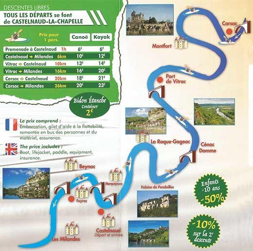 Au Pied Du Chateau - 5 A 11 Personnes - Baignade-Canoe-Piste Cyclable A 100 M 캬스텔노라샤펠 외부 사진